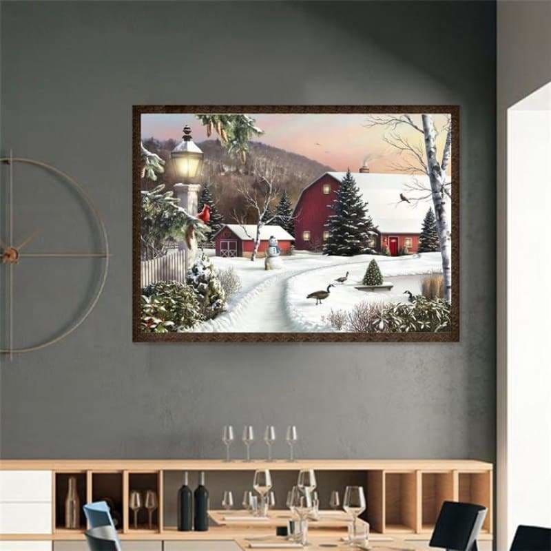 Full Drill - 5D DIY Diamond Painting Kits Dream Winter 