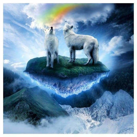 Full Drill - 5D DIY Diamond Painting Kits Dream Wolfs