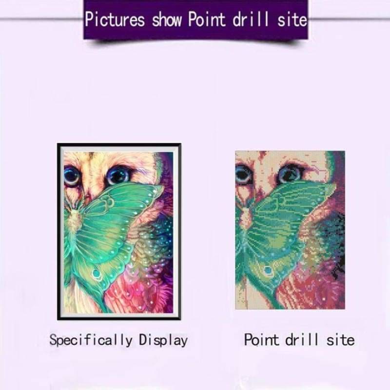 Full Drill - 5D DIY Diamond Painting Kits Fantasy Butterfly 