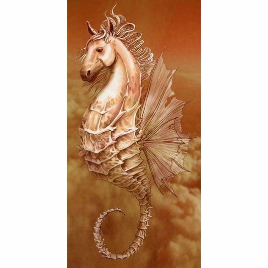 Full Drill - 5D DIY Diamond Painting Kits Fantasy Seahorse 