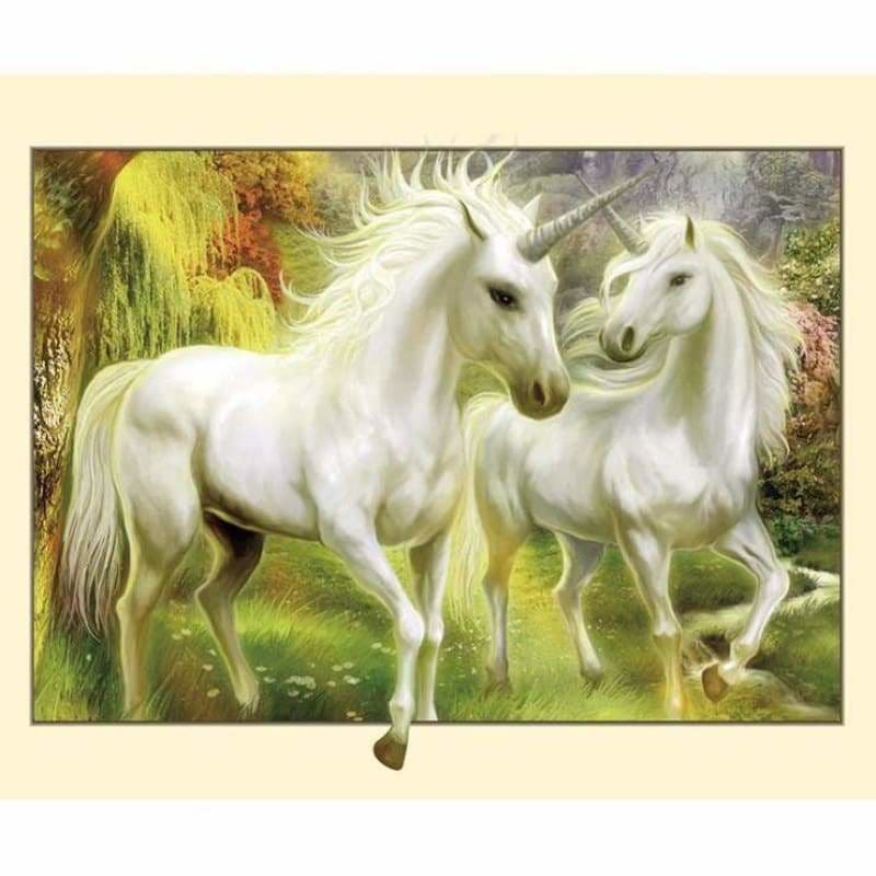 Full Drill - 5D DIY Diamond Painting Kits Fantasy Unicorns 