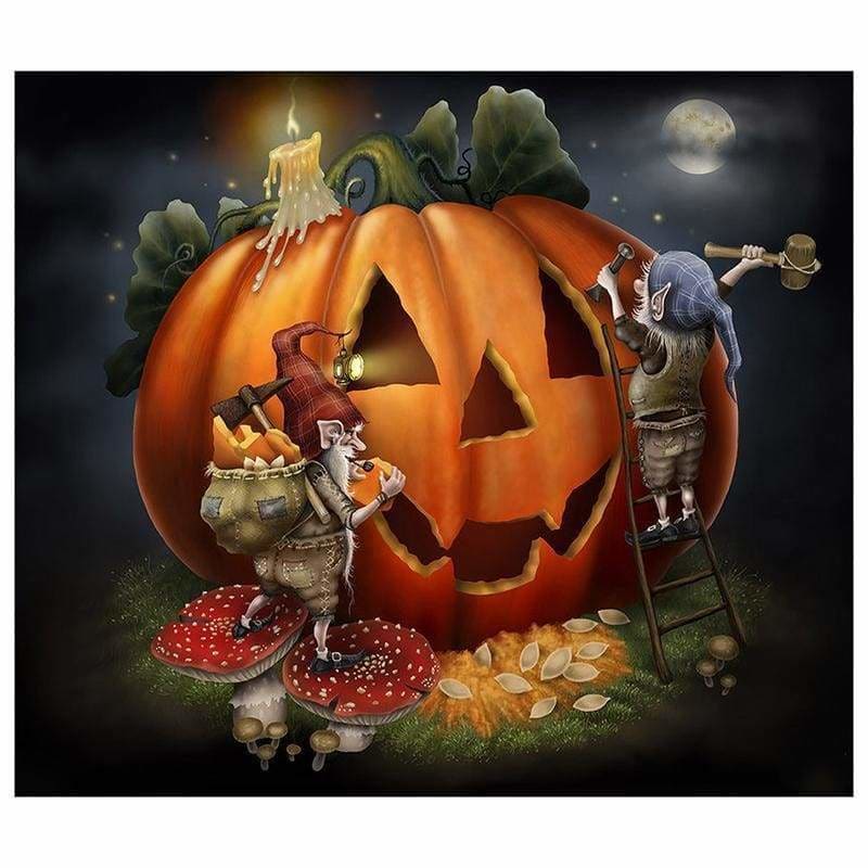 Full Drill - 5D DIY Diamond Painting Kits Halloween Cartoon 