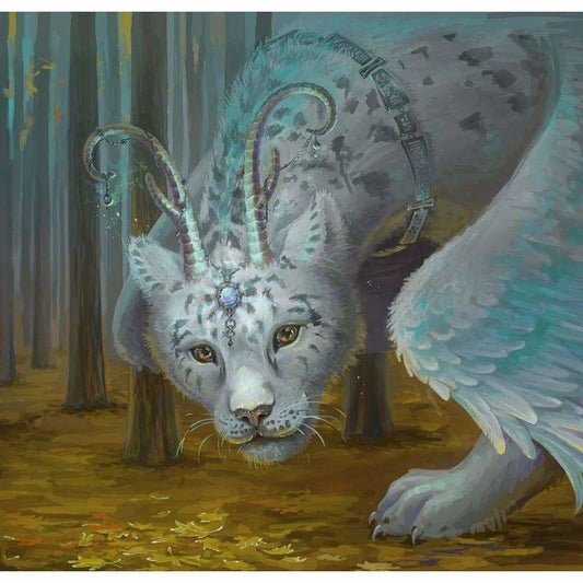 Full Drill - 5D DIY Diamond Painting Kits Magical Elf Tiger