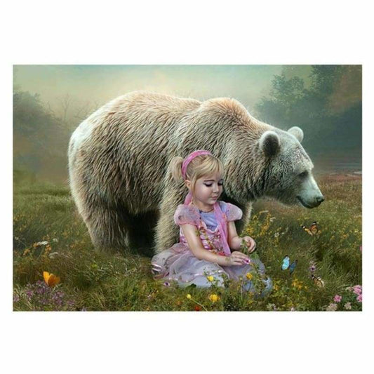 Full Drill - 5D DIY Diamond Painting Kits Pretty Little Girl