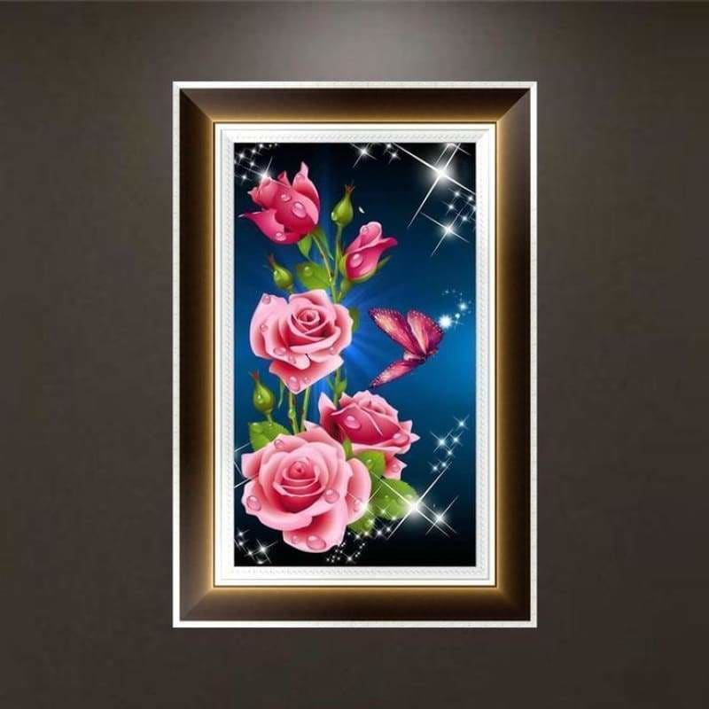 Full Drill - 5D DIY Diamond Painting Kits Romantic Roses and