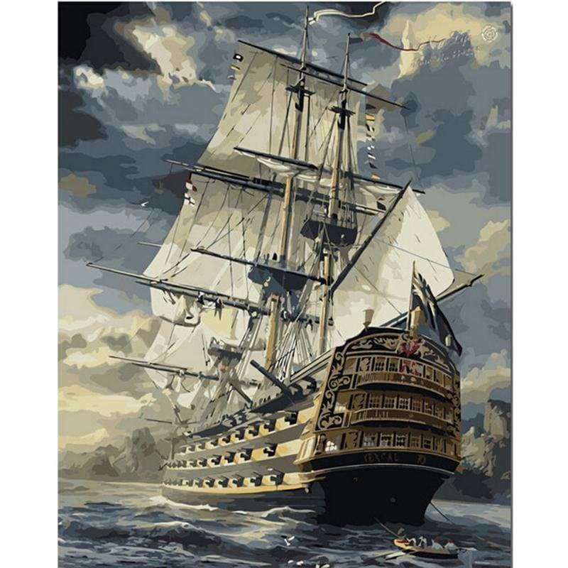 Full Drill - 5D DIY Diamond Painting Kits Sea And Sailing 