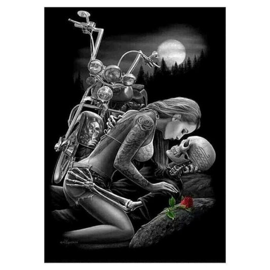 Full Drill - 5D DIY Diamond Painting Kits Sexy Black And