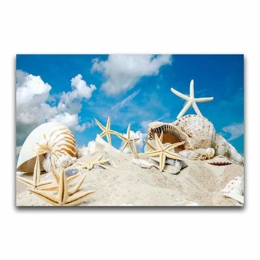 Full Drill - 5D DIY Diamond Painting Kits Shell Starfish on