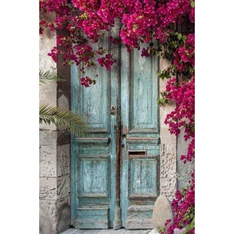 Full Drill - 5D DIY Diamond Painting Kits Special Vintage Wood Door - NEEDLEWORK KITS