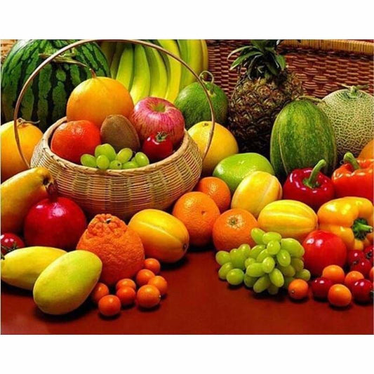Full Drill - 5D DIY Diamond Painting Kits Various Fruit