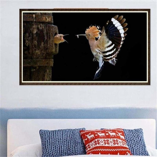 Full Drill - 5D DIY Diamond Painting Kits Warm Bird Mother