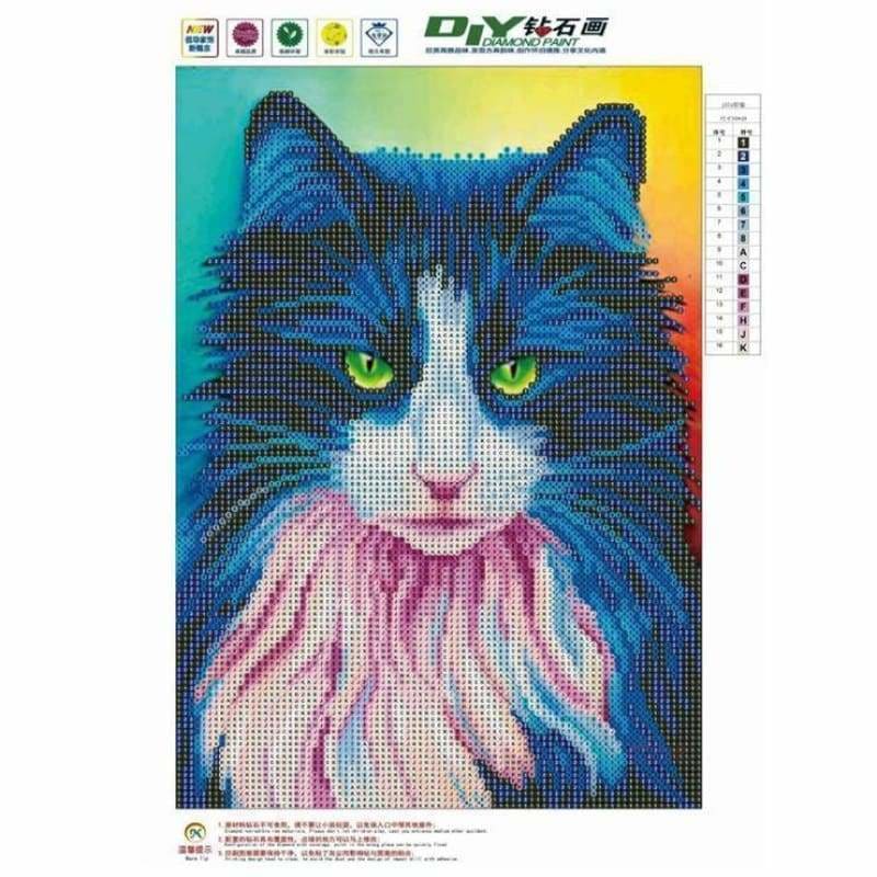 Full Drill - 5D DIY Diamond Painting Kits Watercolor Cool 
