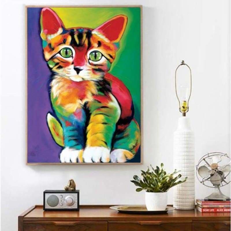 Full Drill - 5D DIY Diamond Painting Kits Watercolor Cute 