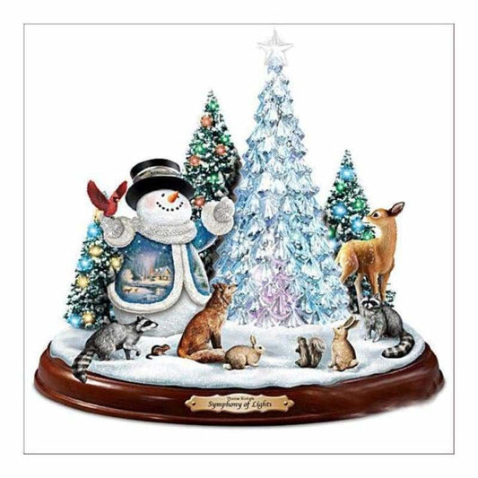 Full Drill - 5D DIY Diamond Painting Kits Winter Happy