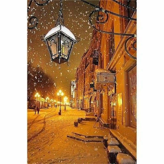 Full Drill - 5D DIY Diamond Painting Kits Winter Landscape