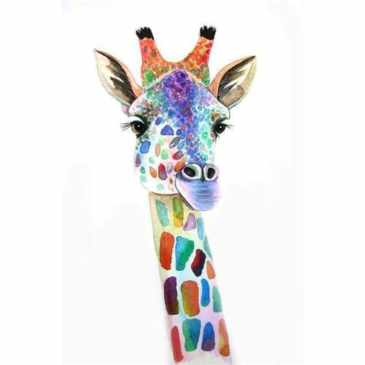 Full Drill - Giraffe Full Drill - 5D Diy Embroidery Diamond 