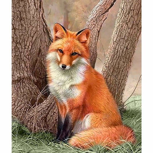 Full Square Drill Fox Full Drill - 5D Diy Diamond Painting