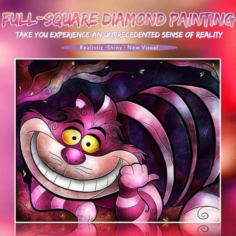 Funny Cartoon Cat Pattern Full Drill - 5D Diy Diamond 