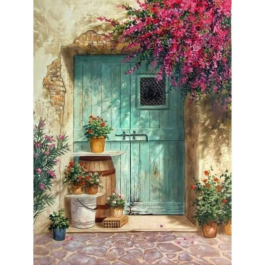 Garden Door Diy Paint By Numbers Kits VM92131 - NEEDLEWORK KITS