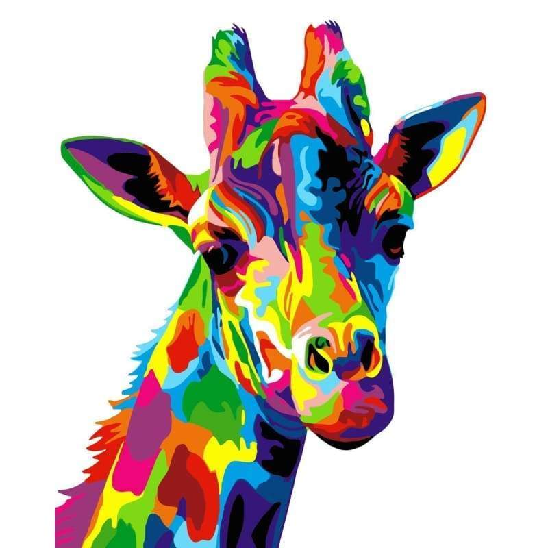 Giraffe Diy Paint By Numbers Kits WM-501 - NEEDLEWORK KITS