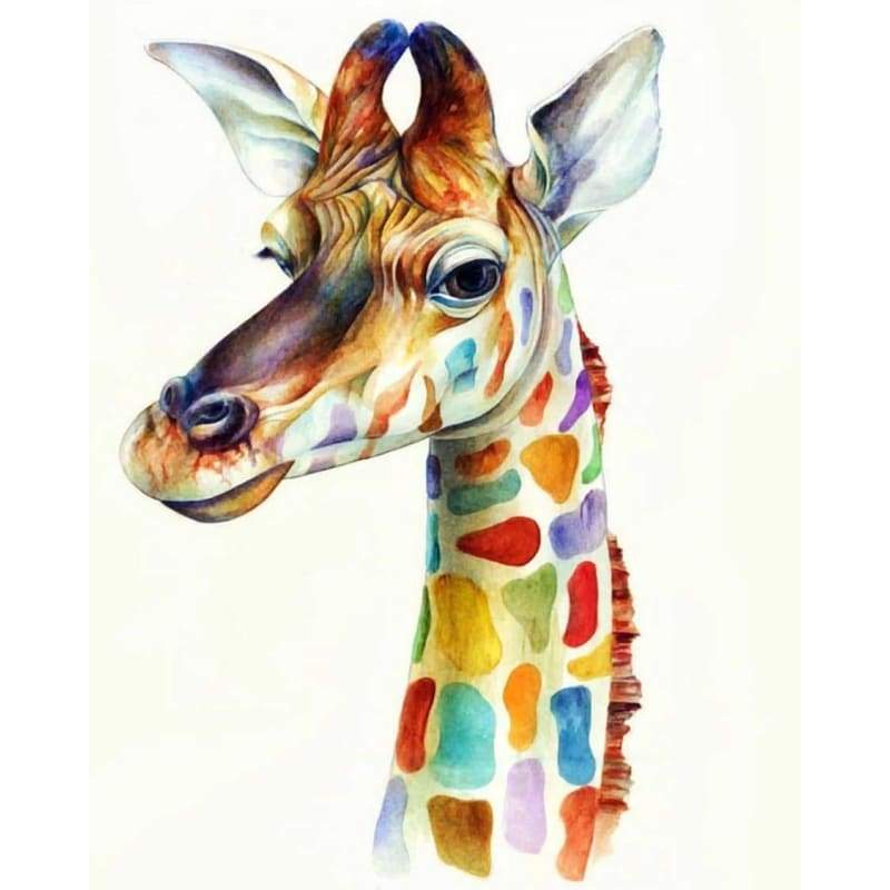 Giraffe Diy Paint By Numbers Kits WM-555 - NEEDLEWORK KITS