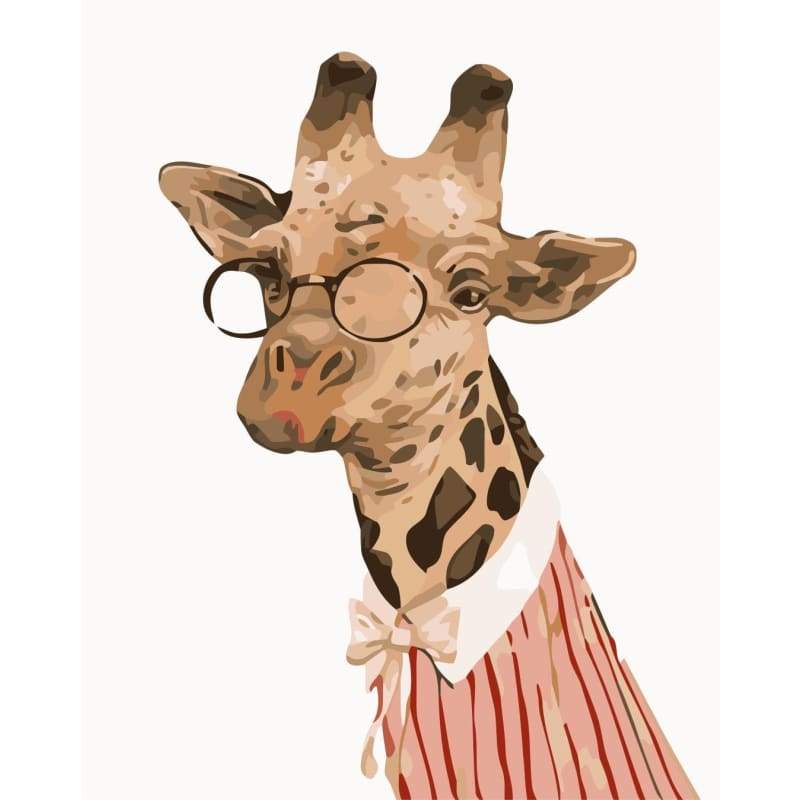 Giraffe Diy Paint By Numbers Kits YM-4050-266-ZXQ1173 - NEEDLEWORK KITS