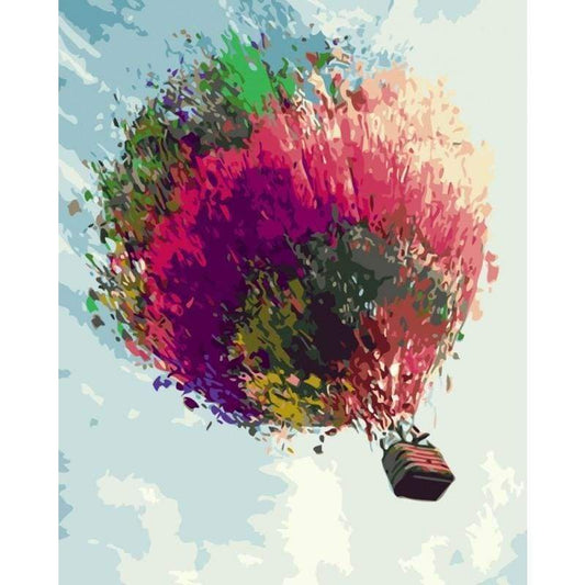 Hot Air Balloon Diy Paint By Numbers Kits VM90821 - NEEDLEWORK KITS