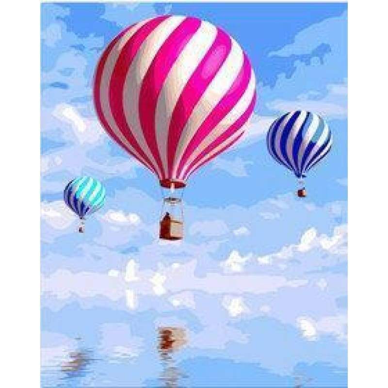 Hot Air Balloon Diy Paint By Numbers Kits YM-4050-167 Q1192 - NEEDLEWORK KITS