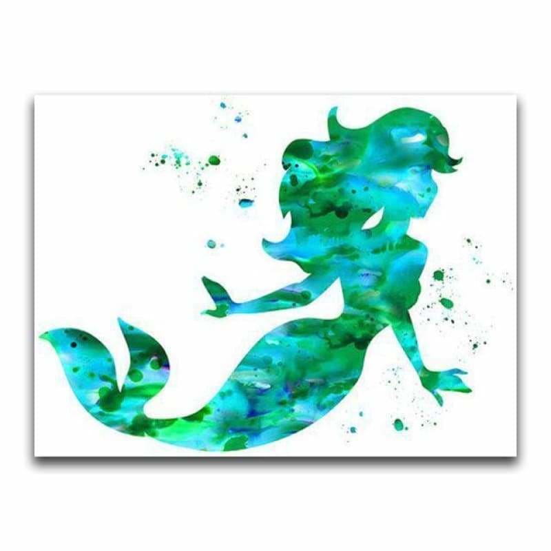 Hot Sale Colorful Dreamy Cartoon Mermaid Full Drill - 5D 