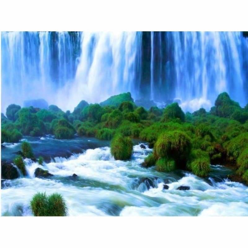 Hot Sale Landscape Waterfall Full Drill - 5D Diy Diamond 