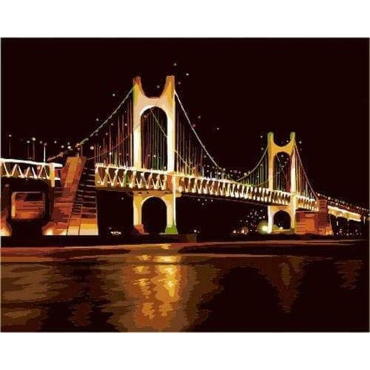 Landscape Bridge Paint By Numbers Kits ZXE273-17 - NEEDLEWORK KITS