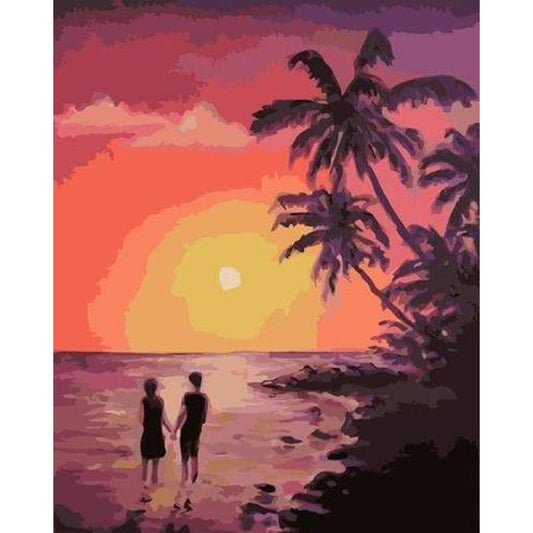 Landscape Diy Paint By Numbers Kits ZXB468 - NEEDLEWORK KITS