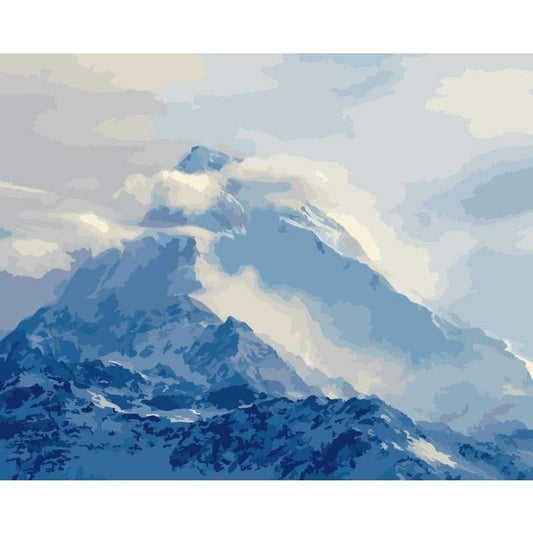 Landscape Mountain Diy Paint By Numbers Kits WM-1762 - NEEDLEWORK KITS