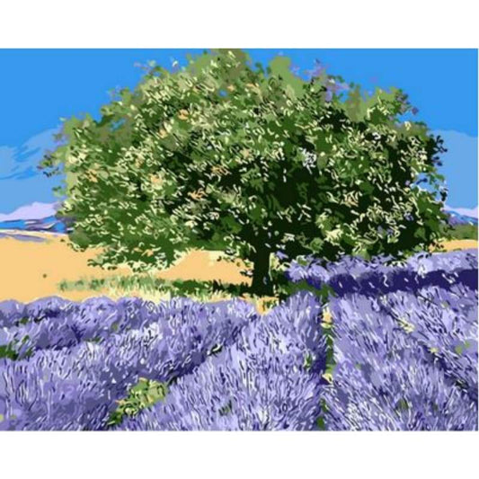 Landscape Tree Diy Paint By Numbers Kits ZXQ684 - NEEDLEWORK KITS