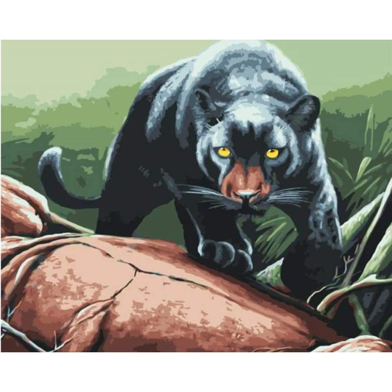 Leopard Diy Paint By Numbers Kits PBN30089 - NEEDLEWORK KITS