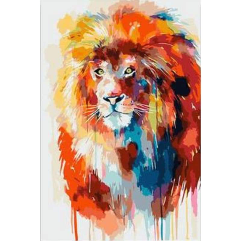 Lion Diy Paint By Numbers Kits VM91624 - NEEDLEWORK KITS