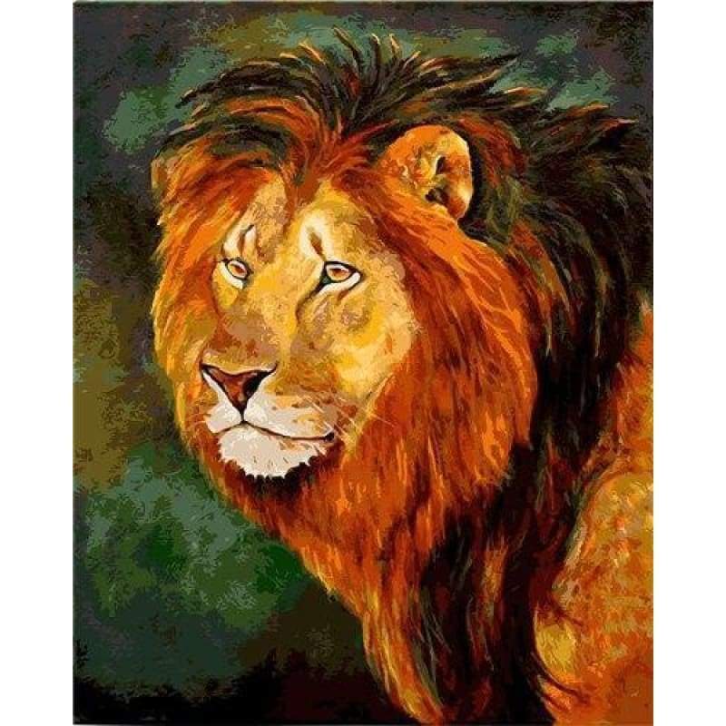 Lion Diy Paint By Numbers Kits VM95723 - NEEDLEWORK KITS