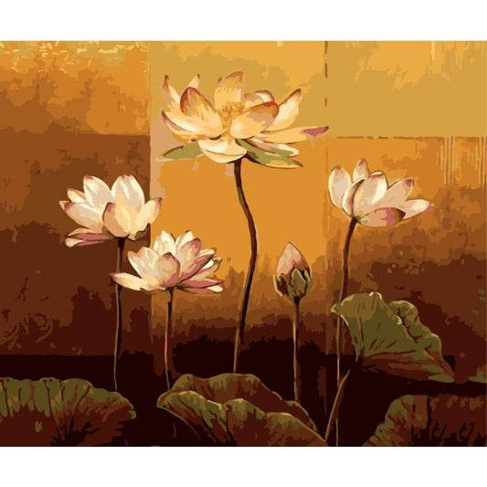 Lotus Diy Paint By Numbers Kits WM-514 - NEEDLEWORK KITS