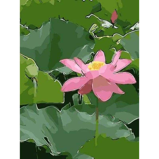 Lotus Diy Paint By Numbers Kits ZXQ056 - NEEDLEWORK KITS