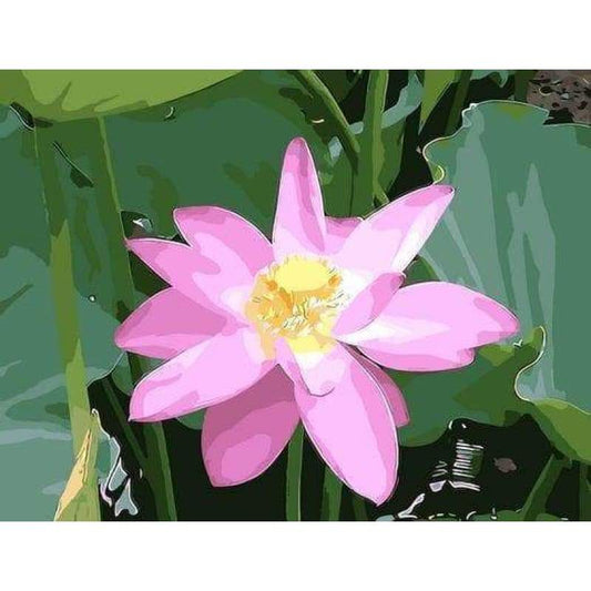 Lotus Diy Paint By Numbers Kits ZXQ058 - NEEDLEWORK KITS