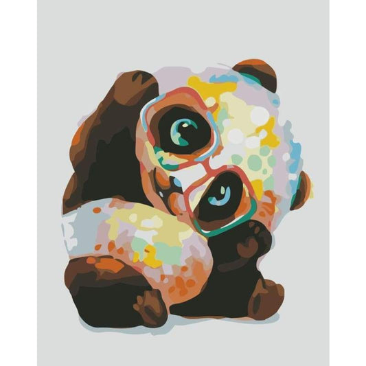 Lovely Panda Diy Paint By Numbers Kits WM-1022 - NEEDLEWORK KITS