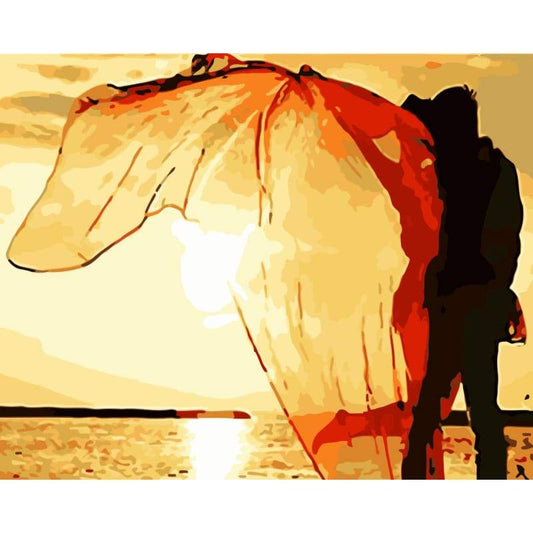 Lovers Diy Paint By Numbers Kits WM-898 ZXQ1299 - NEEDLEWORK KITS