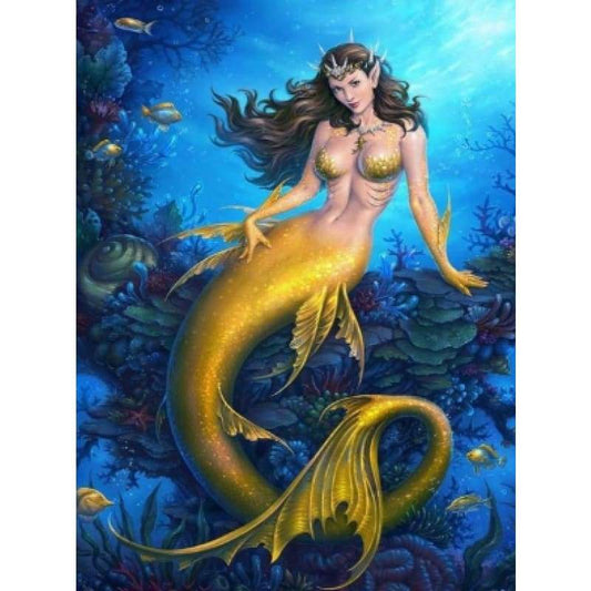 Mermaid Collection 04 - Full Drill Diamond Painting - NEEDLEWORK KITS