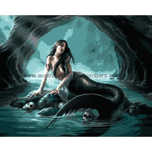 Mermaid Diy Paint By Numbers Kits WM-689 - NEEDLEWORK KITS