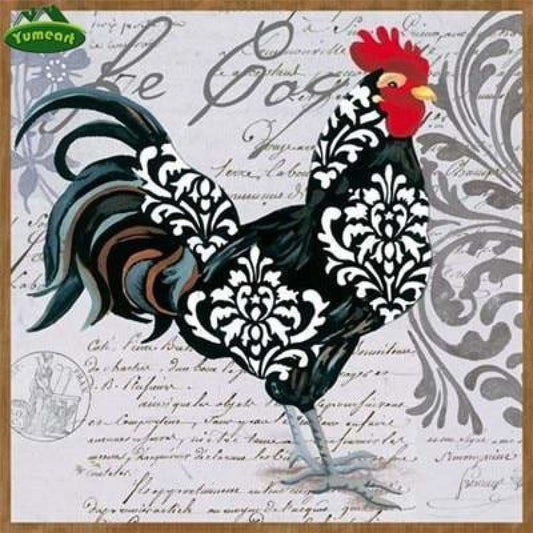 Modern Art Cock Full Drill - 5D Diy Embroidery Diamond