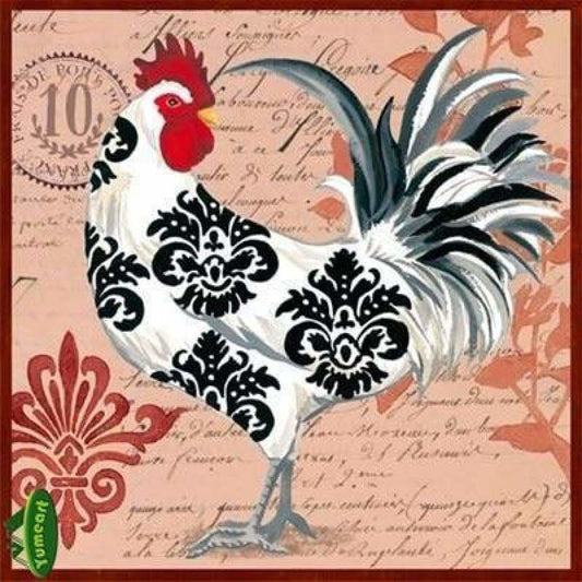 Modern Art Cock Full Drill - 5D Diy Embroidery Diamond