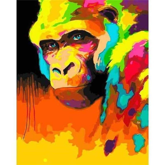 Monkey Diy Paint By Numbers Kits VM30095 - NEEDLEWORK KITS