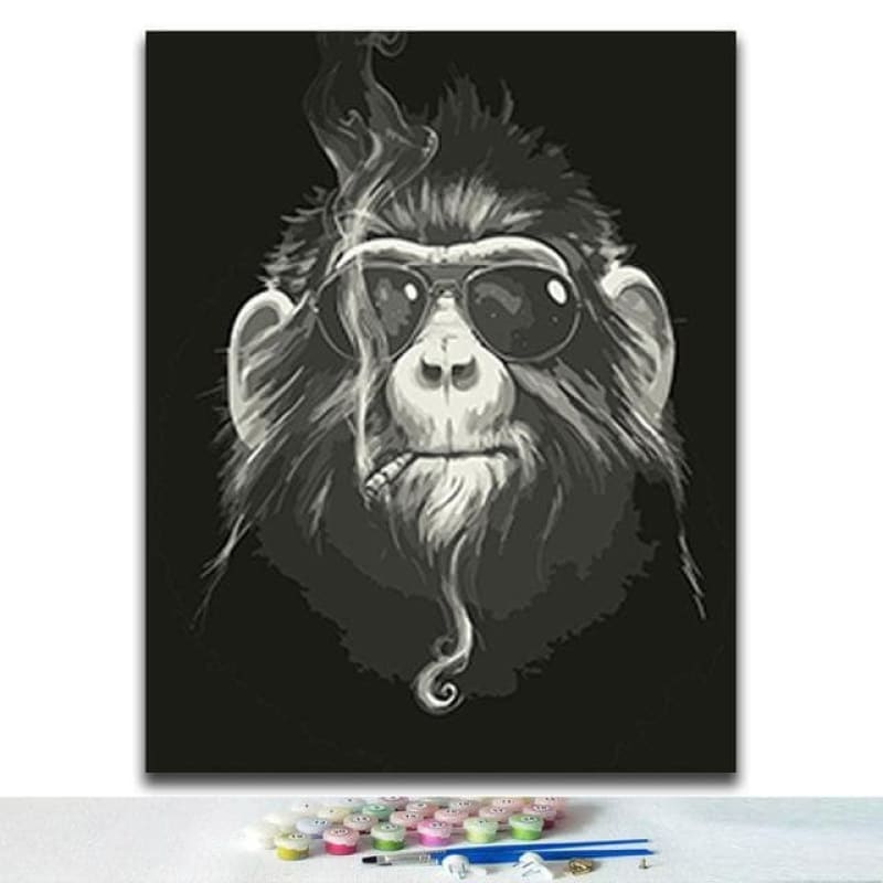 Monkey Diy Paint By Numbers Kits VM94025 - NEEDLEWORK KITS