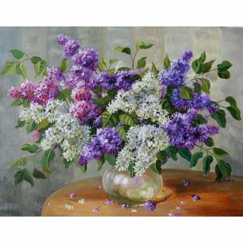 New Colorful Flower Diy Diamond Painting Set VM7765 - 2