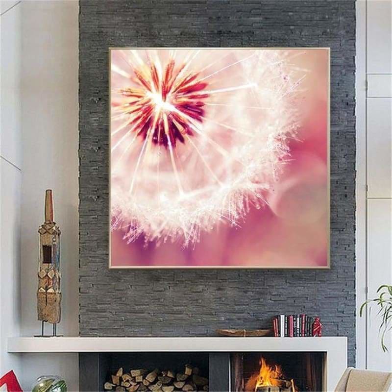 New Dandelion Diy Full Drill - 5D Crystal Diamond Painting 